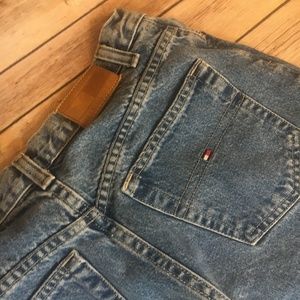 Vintage Tommy jeans with Hilfiger Leather Label